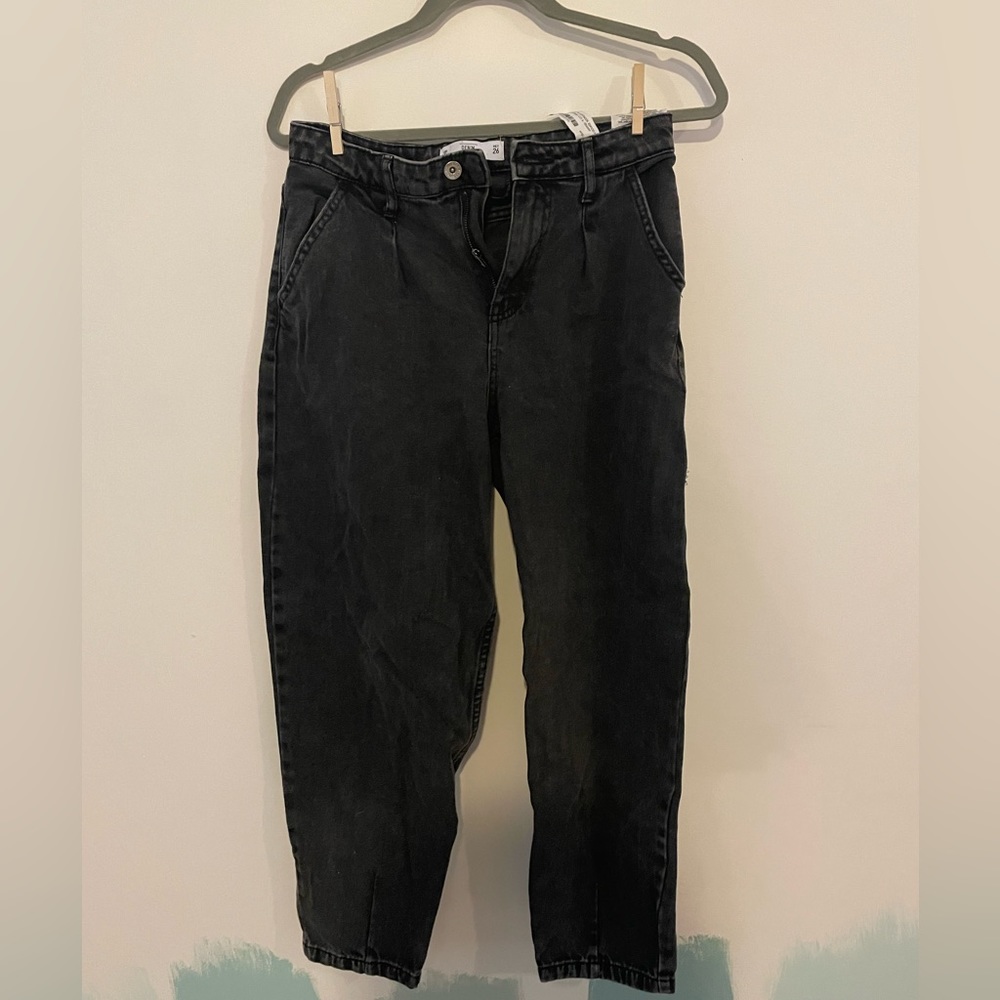 Dark gray jeans